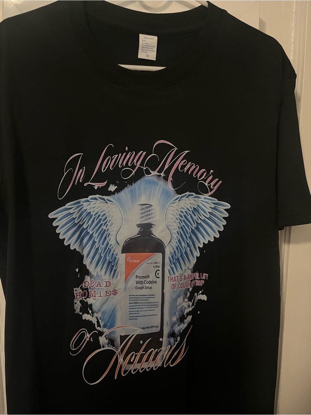 "Awful Lotta Cough Syrup x Dead Homies" Collab Tee